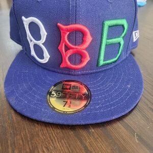 New Era Blue Cap with Triple B Brooklyn Logo